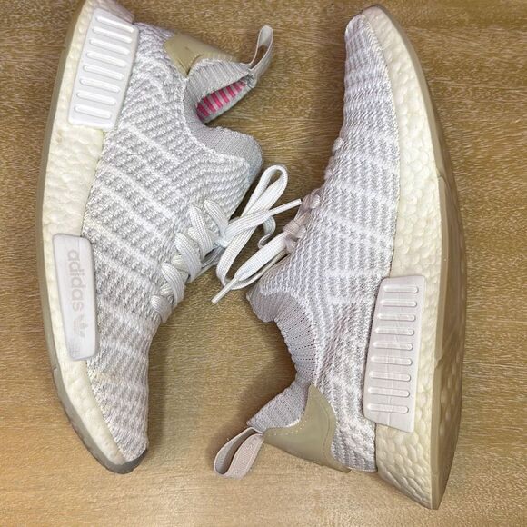 NMD_R1 STLT Primeknit \'Cloud‎ White\' main image 7